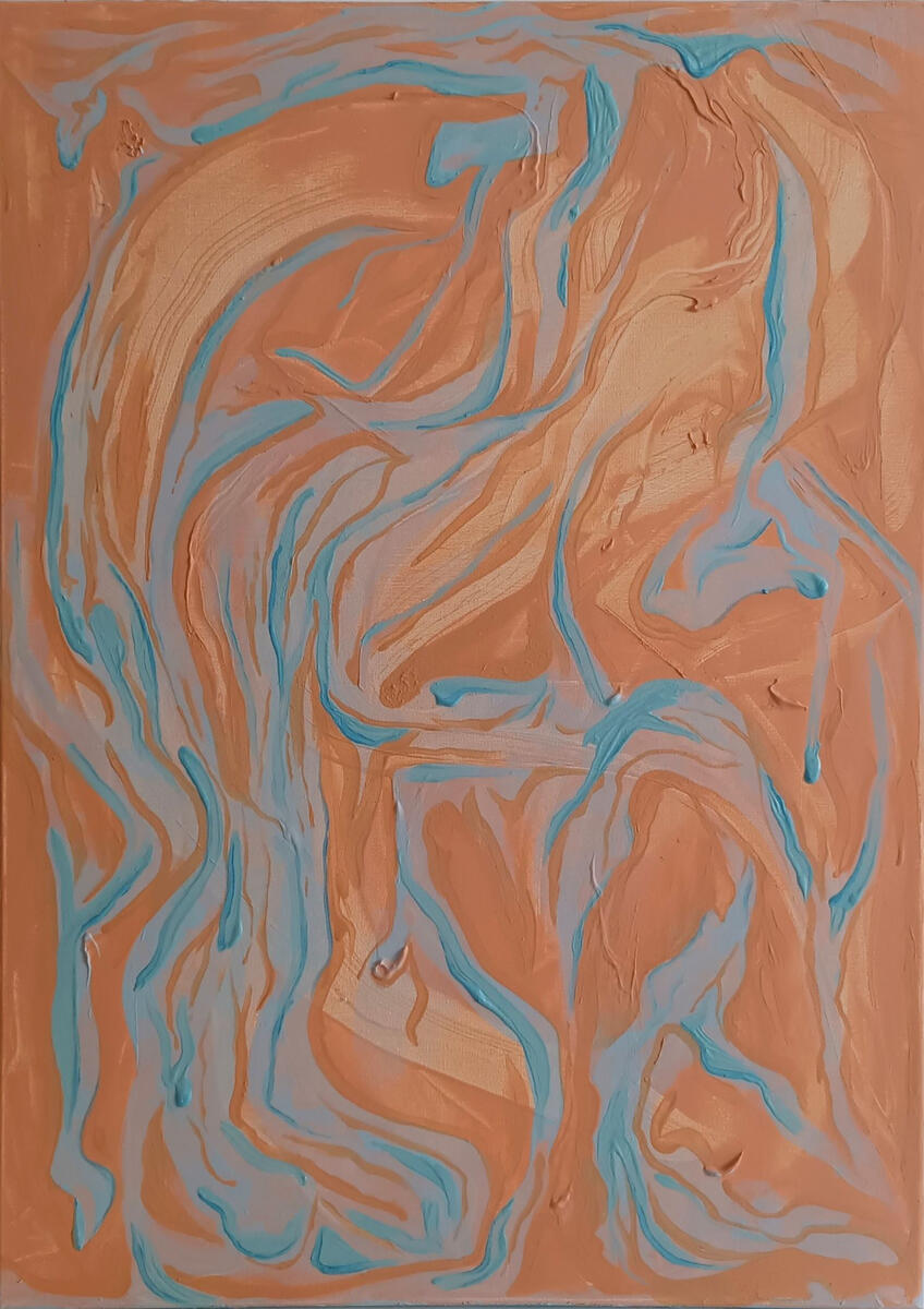 Yin (acrylic painting collection 50x70 cm)