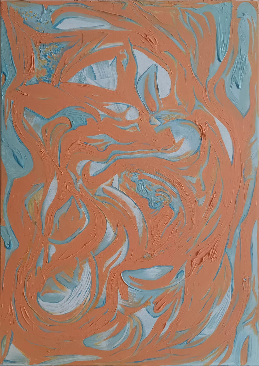Yin (acrylic painting collection 50x70 cm)